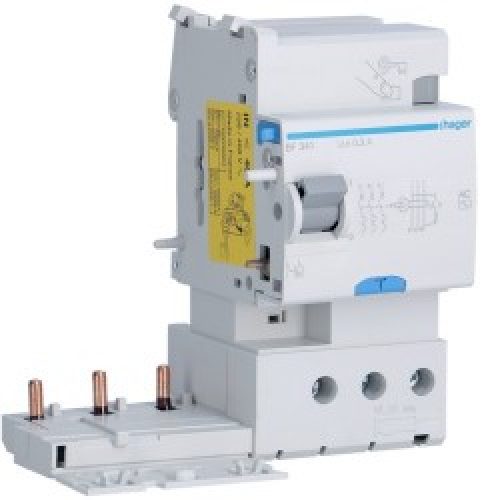 Bloc dif 3P 40A 300mA AC – BLOCS DIFFERENTIELS  HAGER BF341