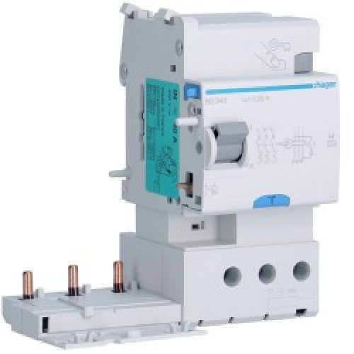 Bloc dif 3P 40A 30mA HI – BLOCS DIFFERENTIELS  HAGER BD340