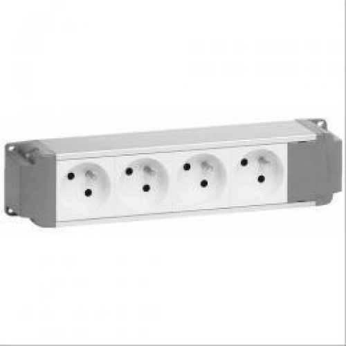 Bloc nourrice pour bureau à câbler 6x2P+T standard Legrand 053402 – LEGRAND