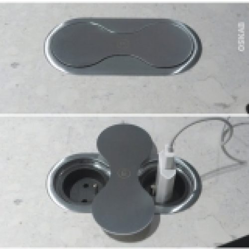 Bloc Prise Cuisine Pour Plan De Travail 2 Prises