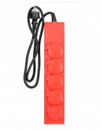 Bloc étanche 5X2P+T 3G1.5 IP44