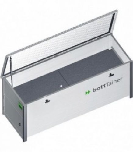 Boite transport Bott Tainer BTA-FDD-195, fond intermediaire + porte de chaque cote 1930x650x760