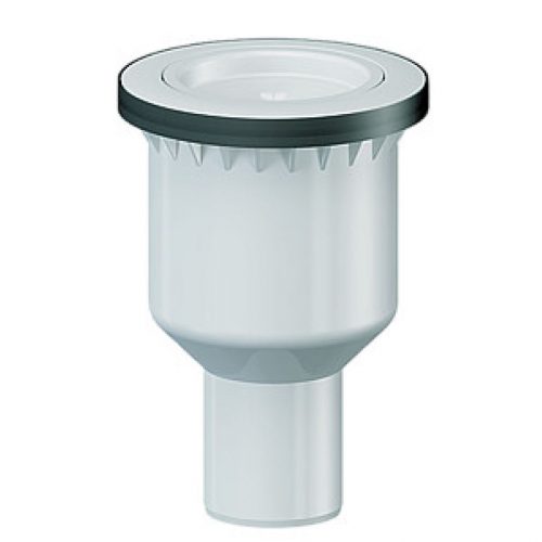 Bonde de douche Dallmer –  DN 50 vertical  – pour receveur de douche avec un orifice d’écoulement de 90mm