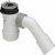 Bonde de Douche Duoplex unité fonctionnelle 70mmxDN40/50 Plastique blanc Viega