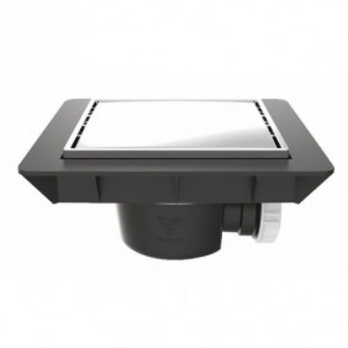 Bonde de douche extra-plate pour douche à l’italienne – Quadratto