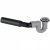 Bonde de Douche Geberit 52-12 d40/50 coude de raccordement