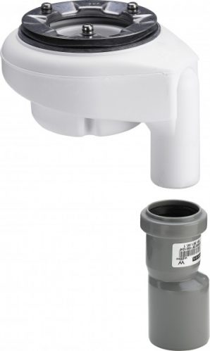 Bonde de Douche Tempoplex unité fonctionnelle DN40/50 Plastique blanc Viega 576462