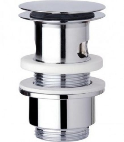 Bonde de lavabo avec trop-plein DN 32 (1 1/4&Prime;) avec plaque de recouvrement 63 mm