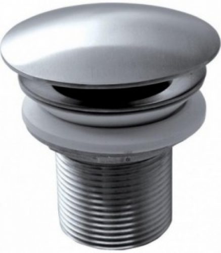 Bonde de lavabo inox-open inox poli