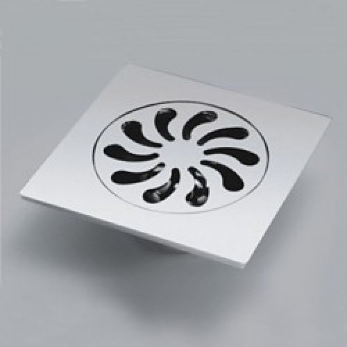 Bonde de vidange d’eau en laiton chromé