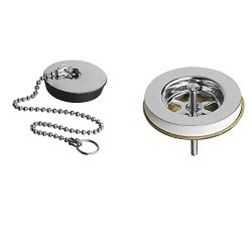 BONDE D&rsquo;EVIER A CHAINETTE 1&Prime;1/2 LAITON OR ROSE BROSSE – CRISTINA ONDYNA PD00434