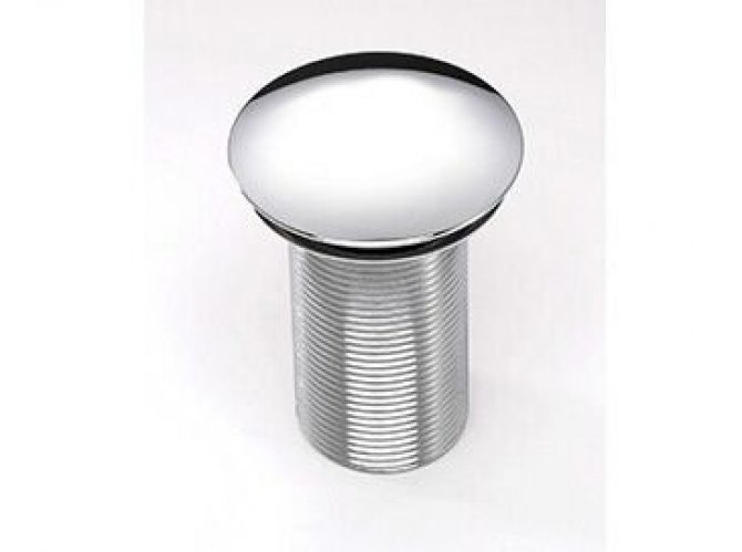 Bonde Lavabo Heritage Garniture de vidage push open non percée 124x66x66 mm