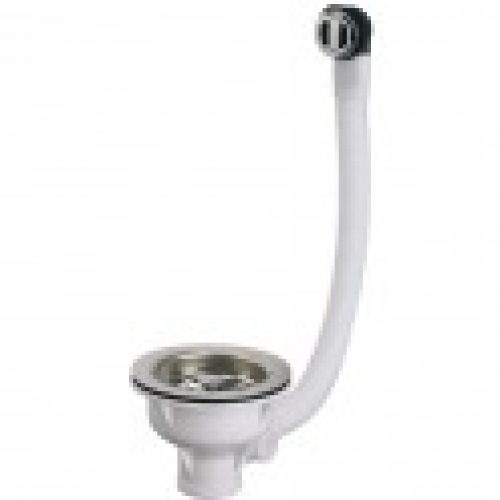 Bonde à panier manuelle pour évier 1 cuve ø 90 – Valentin