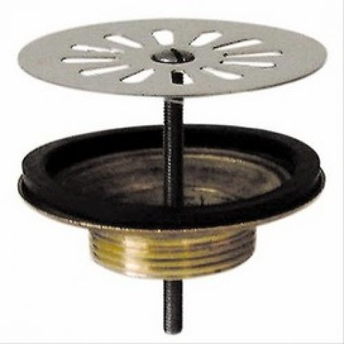 Bonde plastique à grille plate pour évier grès D60