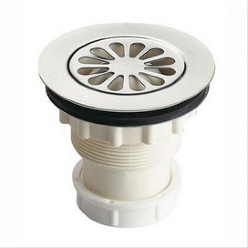 Bonde siphoïde pour receveur grès Ø 60 mm