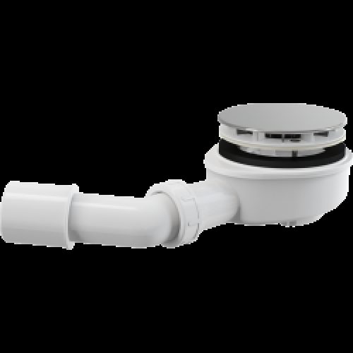 Bonde + Siphon de douche pour bacs épais…