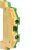 Borne vert-jaune 2 5mm² – CONNEXION  HAGER KXA02E