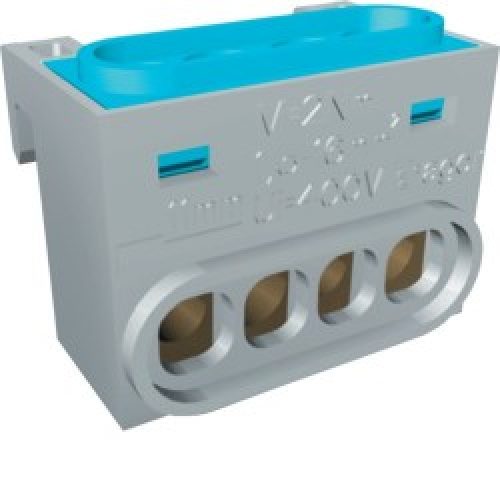 Bornier N 4 racc. IP2X – COFFRET DISTRIBUTION  HAGER GZ04N