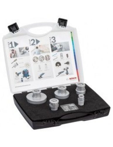 BOSCH – Coffret de 5 scies-trépans diamant pour carrelage – 2608576669
