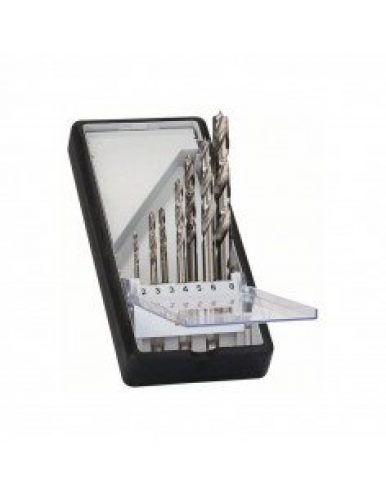 BOSCH – Coffret de 7 mèches à bois hélicoidales 1/4&Prime; – 2607019923