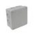 Boîte de dérivation carrée 105x105x55 mm grise