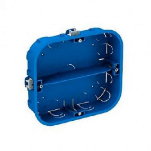 Boîte d’encastrement 6 postes Ø67x40mm – 165x142mm – Schneider ALB71338