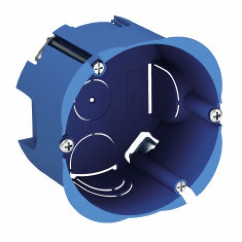 Boîte d&rsquo;encastrement cloison creuse Ø85x50mm – 1 poste – ALB71385