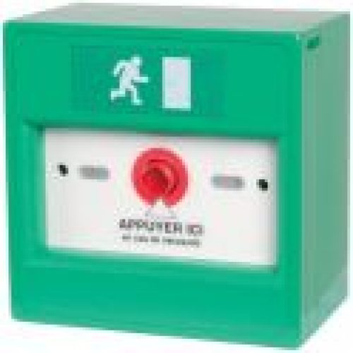 Boîtier bris de glace vert intelligent – Dormakaba