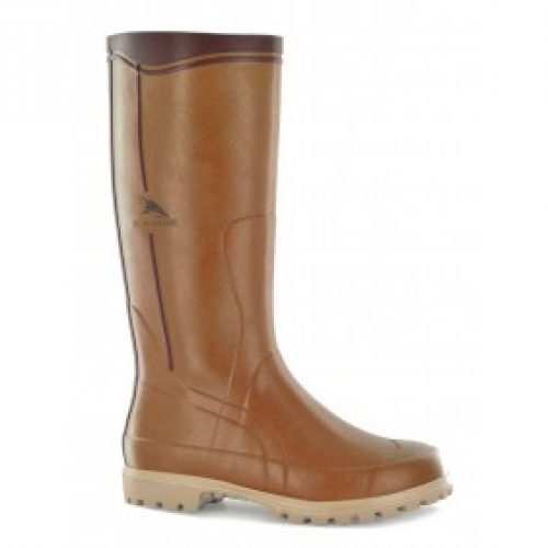 Bottes caoutchouc ambre + sac de rangement offert