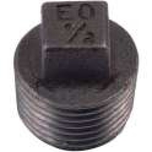 Bouchon acier noire à visser mâle – N° 291 – Virfollet & cie