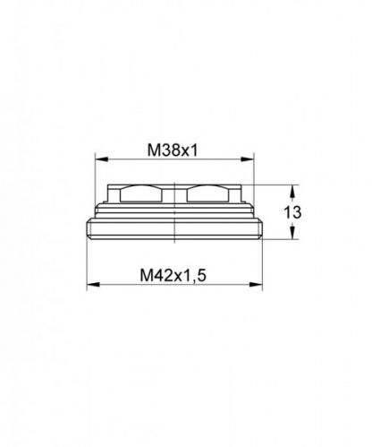 Bouchon à vis Grohe central Eichelberg