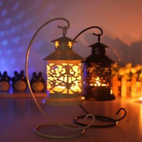 Bougeoir Chandelier en Fer, style Européen classique pour décoration intérieure