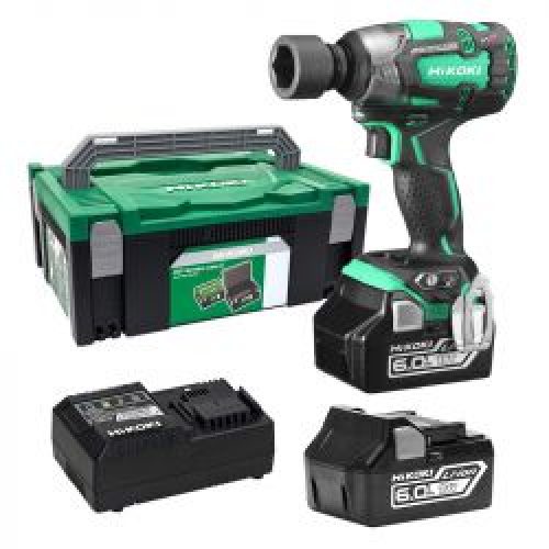 Boulonneuse A Chocs Hitachi Hikoki Wr18Dbdl2 18V 2 X 6 Ah 305 Nm