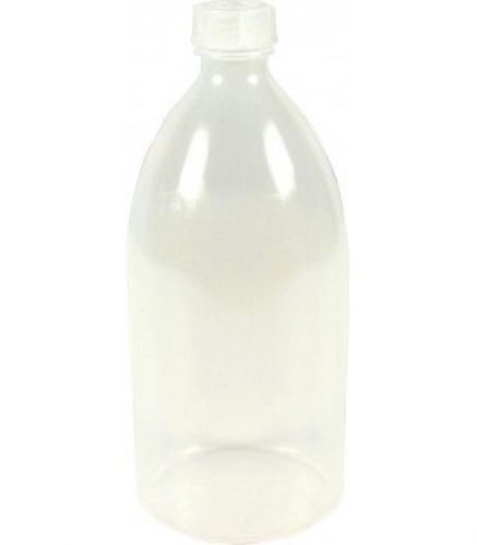 Bouteille en plastique avec raccord filete contenu 2000 ml