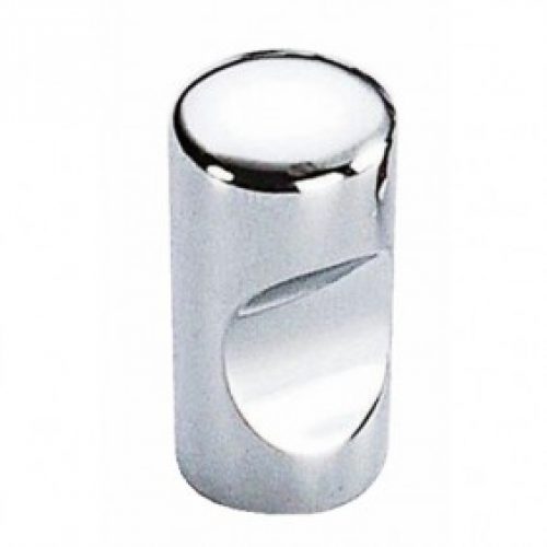 Bouton de meuble à encoche zamak