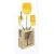 Bouton d’Or Pack WC Abattant + Porte Brosse + Déroulant -…