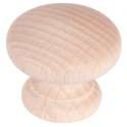 Bouton hêtre brut – Cadap