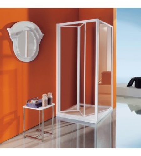 Box doccia con Porta a soffietto b2662