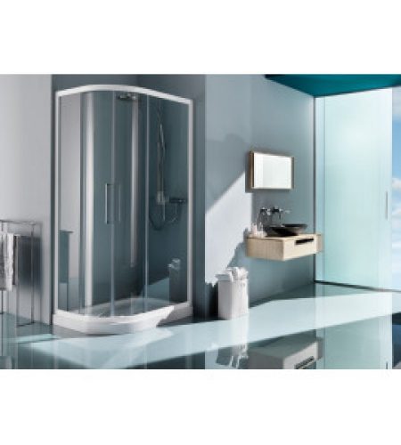 Box doccia rettangolare stondato europa samo