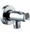 BP A 001 WA coude de raccordement mural avec support de douche, DN15(1/2″) chrome