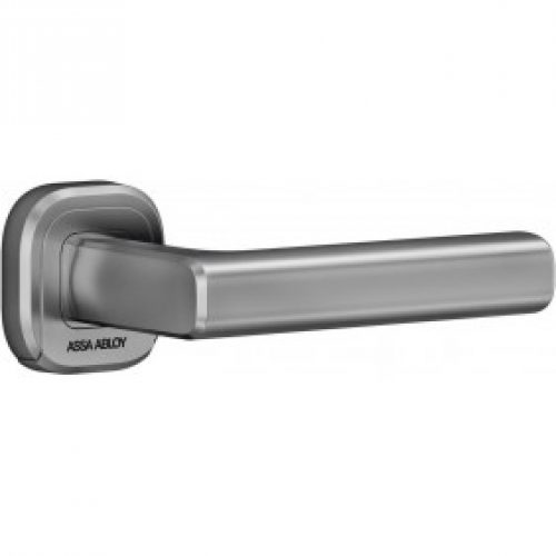 Béquille double sur rosace – chromé velours – Vercy AH 500