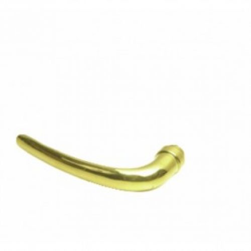 Béquille simple –  ronde à crosse – laiton massif