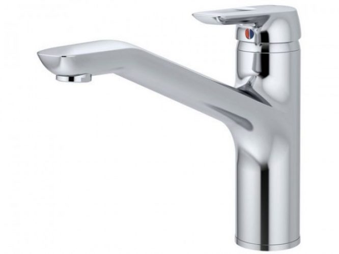 Bras de cuisine modèle Cutaway Ideal Standard Ceramix Blue Chromé (B9509AA)