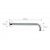 Bras de douche 37cm Imex