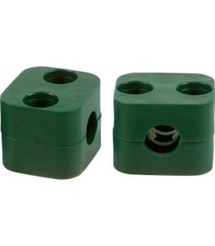 Bride hydraulique pour tuyaux Diametre 18 mm (se compose de 2 pcsn) *BG*