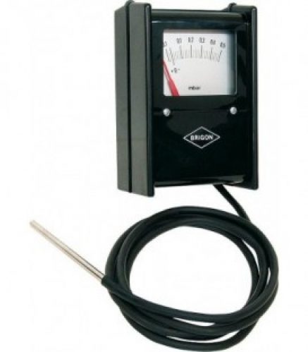 Brigon verificateur de tirage complet avec tuyau (déprimomètre à aiguille)
