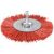 Brosse circulaire nylon rouge – SCID