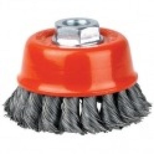 Brosse coupe mèches acier torsadées – 100 m14 v/g – SCID