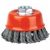 Brosse coupe mèches acier torsadées – 100 m14 v/g – SCID