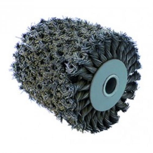 Brosse fibre métal torsadées pour rénovateur REX 120 C – meulage